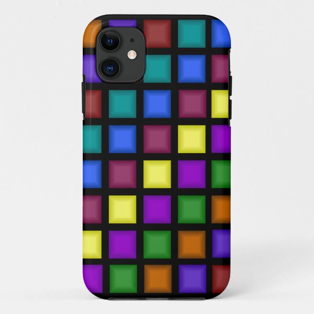 Mosaic iPhone SE + iPhone 5/5S, Barely There Case (Back)