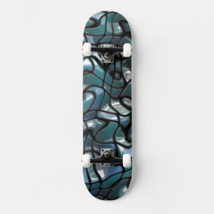 Mosaic Jigsaw Sea Skateboard