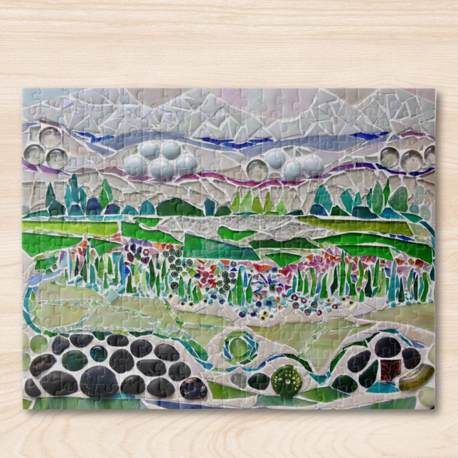 Mosaic Landscape Jigsaw Puzzle (Creator Uploaded)