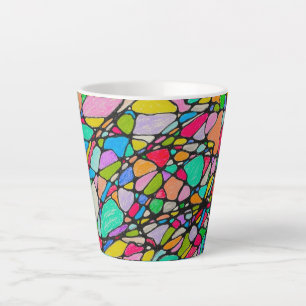 Mosaic Latte Mug