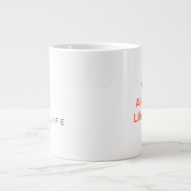 Mosaic Life Jumbo Mug (Front)
