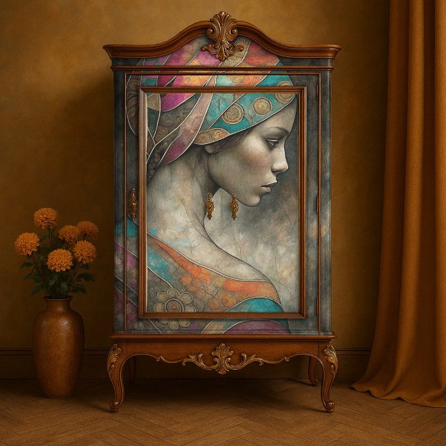 Mosaic Maiden Decoupage Tissue Paper (Mosaic Maiden Decoupage Tissue Paper)