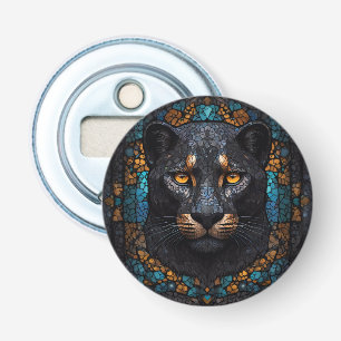 Mosaic Majesty: The Black Panther Bottle Opener
