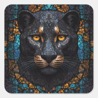 Mosaic Majesty: The Black Panther