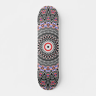 Mosaic Mandala Skateboard