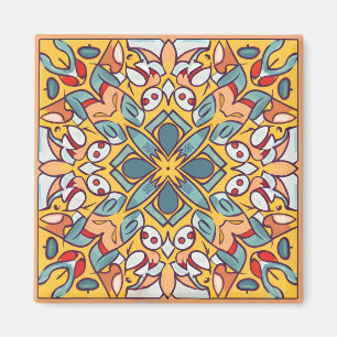 mosaic motif magnet