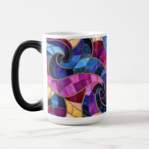 Mosaic Mug Fancy Coffee Mug