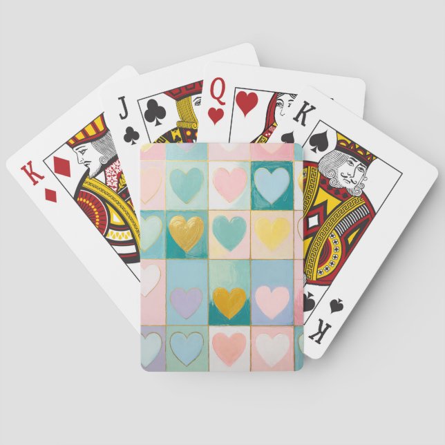 Mosaic of Affection Playing Cards (Back)