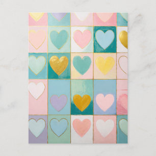 Mosaic of Affection Postcard
