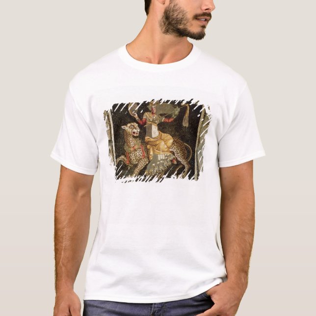Mosaic of Dionysus riding a Leopard c.180 AD T-Shirt (Front)