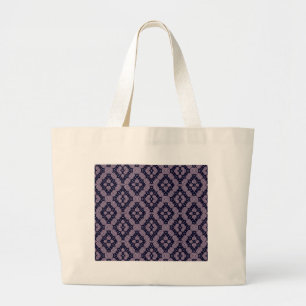 Mosaic of Flowers Large Tote Bag
