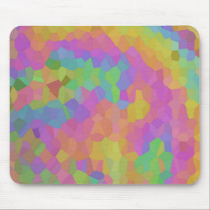 Mosaic Oil Slick Mouse Pad
