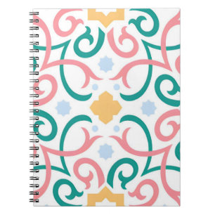 Mosaic/pastel/spring  notebook