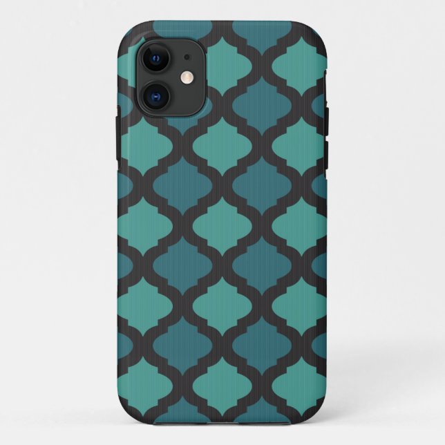 Mosaic pattern in arab style Case-Mate iPhone case (Back)