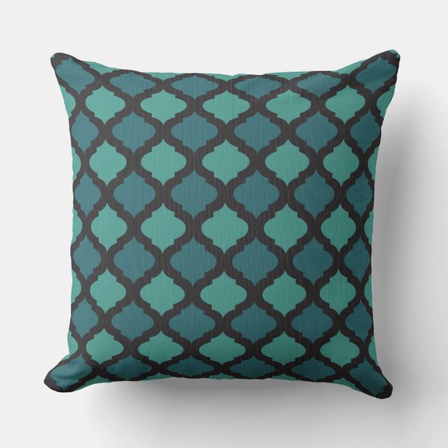 Mosaic pattern in arab style cushion (Front)