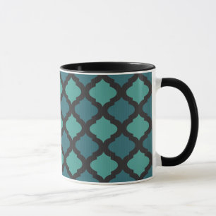 Mosaic pattern in arab style mug