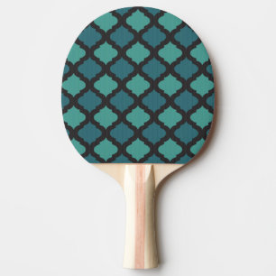 Mosaic pattern in arab style ping pong paddle