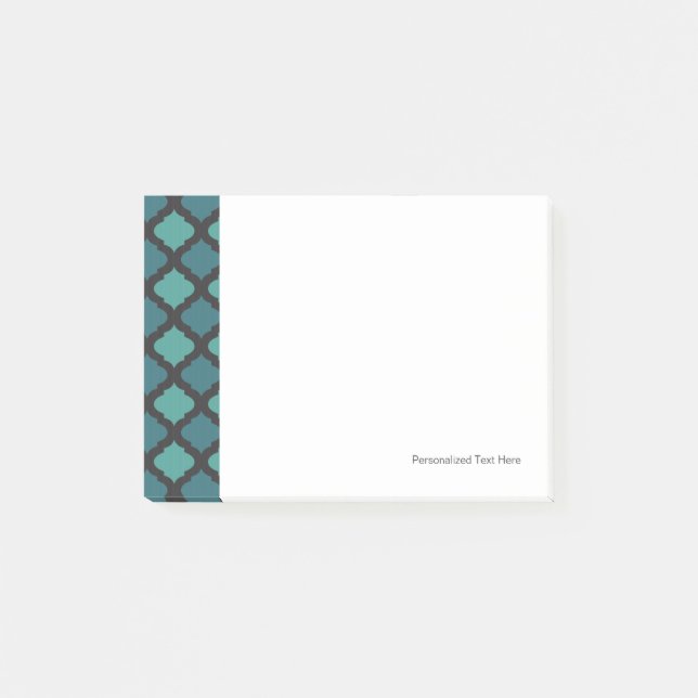 Mosaic pattern in arab style post-it notes (Front)