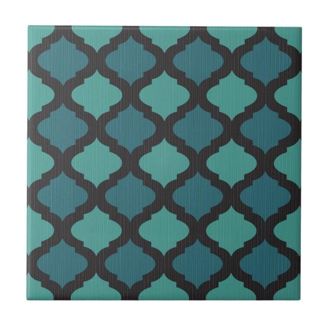 Mosaic pattern in arab style tile (Front)