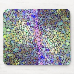 Mosaic Pattern Mouse Pad
