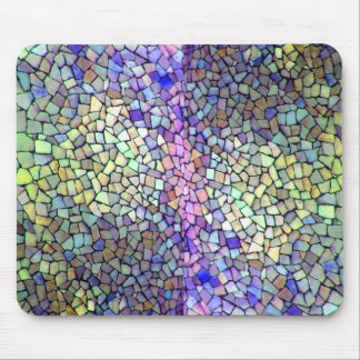 Mosaic Pattern Mouse Pad