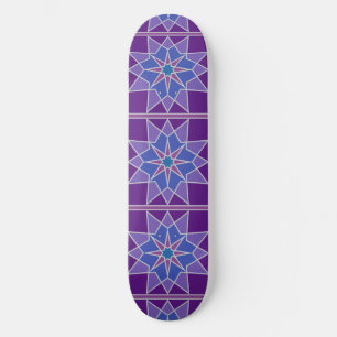 Mosaic pattern skateboards