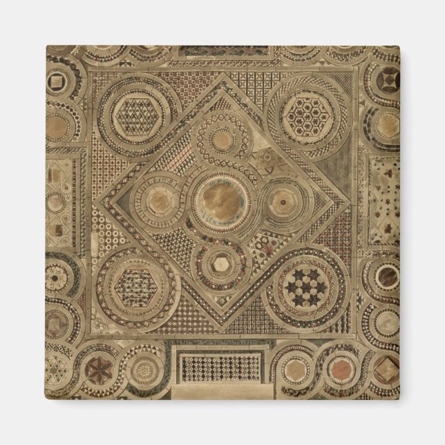 Mosaic Pavement Before the Altar, plate A from 'We Magnet (Front)