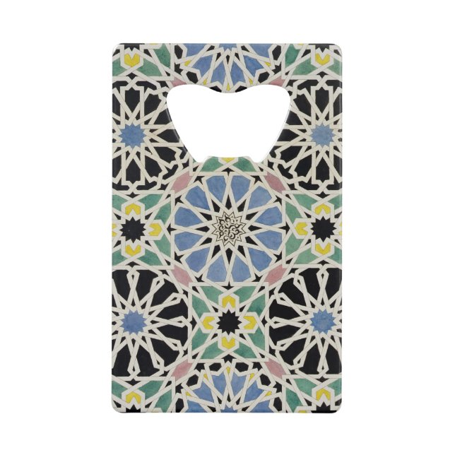 Mosaic Pavement in the Alhambra, from 'The Arabian (Front)