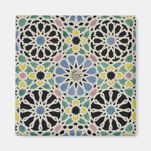 Mosaic Pavement in the Alhambra, from 'The Arabian Magnet