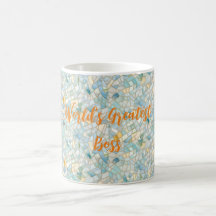 Mosaic Personalise Coffee Mug 11 or 15 oz