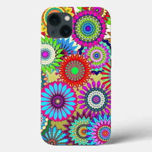 Mosaic Pinwheels iPhone 13 Case