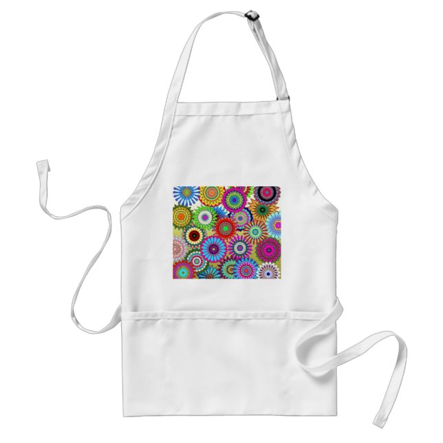 Mosaic Pinwheels Standard Apron (Front)