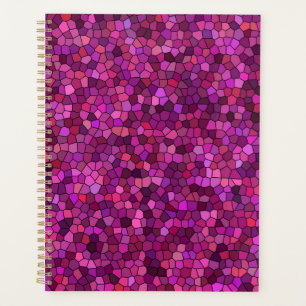 Mosaic Purple Pink Planner