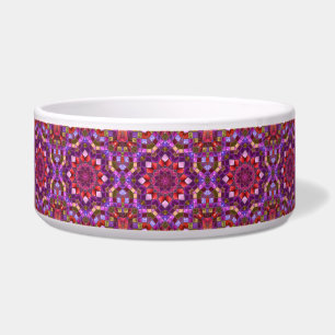 Mosaic Purple Vintage Fractal Kaleidoscope