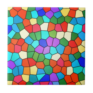Mosaic Rainbow Tile