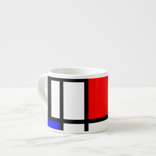 MOSAIC rectangles squares coloured I + your ideas Espresso Cup