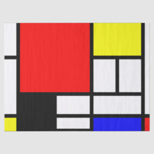 MOSAIC rectangles squares coloured I + your ideas Tissue Paper