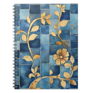 Mosaic reminiscent of traditional Moroccan styles, Notebook