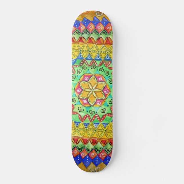 Mosaic Skateboard (Front)