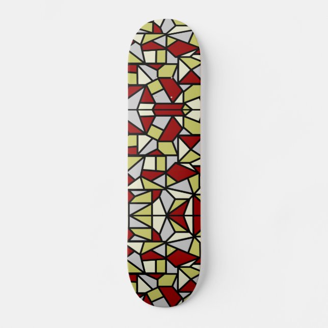 Mosaic Skateboard (Front)