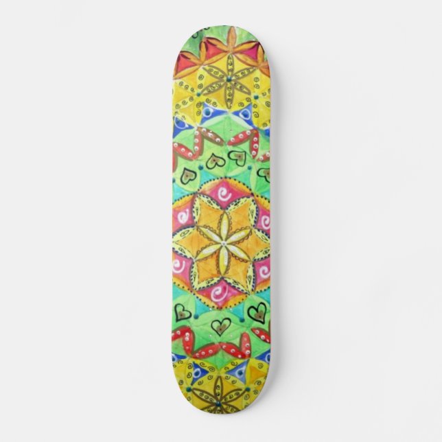 Mosaic Skateboard (Front)