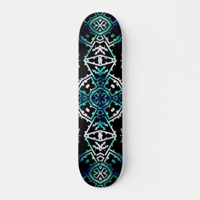 Mosaic Soundwave Cross Skateboard (Front)