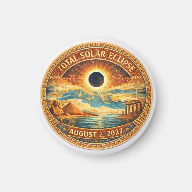 Mosaic Style 2027 Eclipse Magnet (Front)