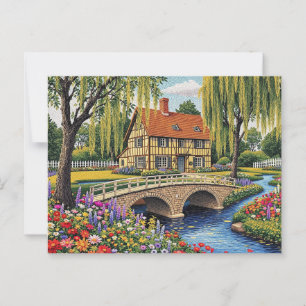 MOSAIC style Postcard