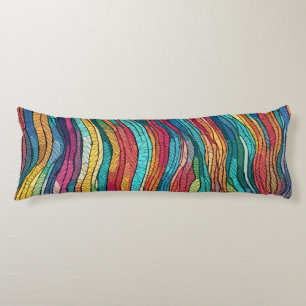 Mosaic Tide Body Cushion