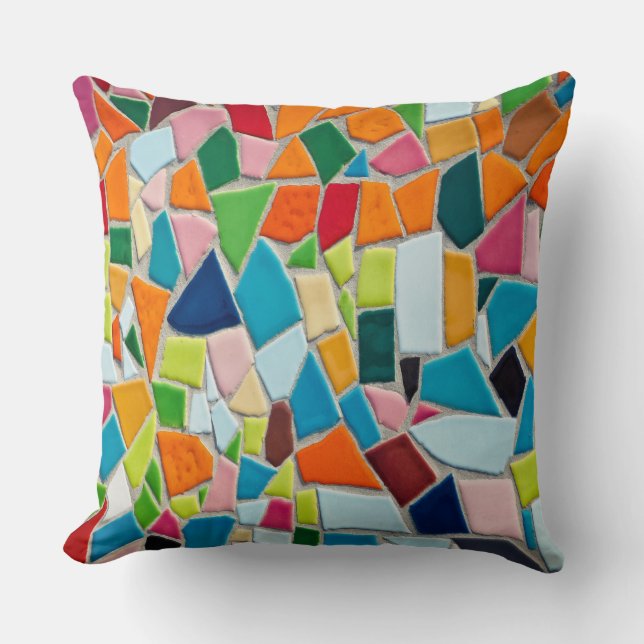 mosaic tiles pillow (Front)