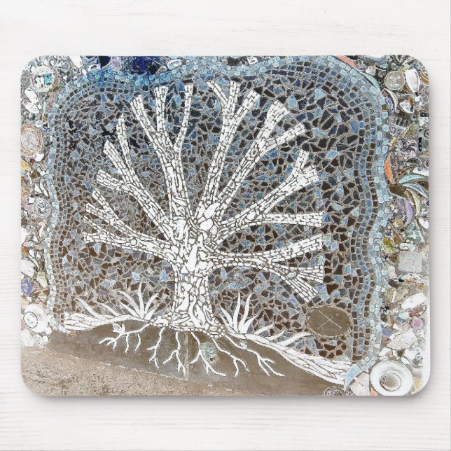 Mosaic Tree Mousepad (Front)