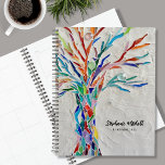 Mosaic Tree Planner<br><div class="desc">This unique Planner is decorated with a mosaic tree and stylish script typography. Customise it with your name and year. Use the Design Tool option to change the text size, style, or colour. Because we create our artwork you won't find this exact image from other designers. Original Mosaic © Michele...</div>