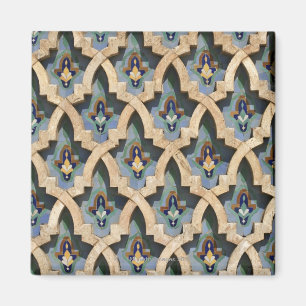Mosaic Wall, Hassan II Mosque-Casablanca Magnet