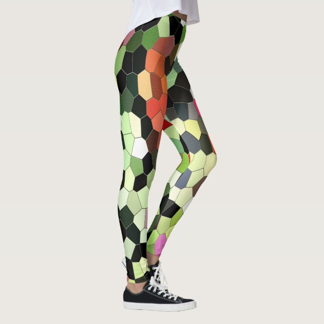 Mosaically Fun..... Leggings (Right)
